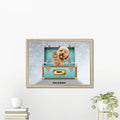 Paw-fany & Co. Luxury Trunk: Custom Pet Portrait