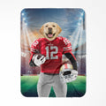 Paw Francisco 49ers: Custom Pet Blanket