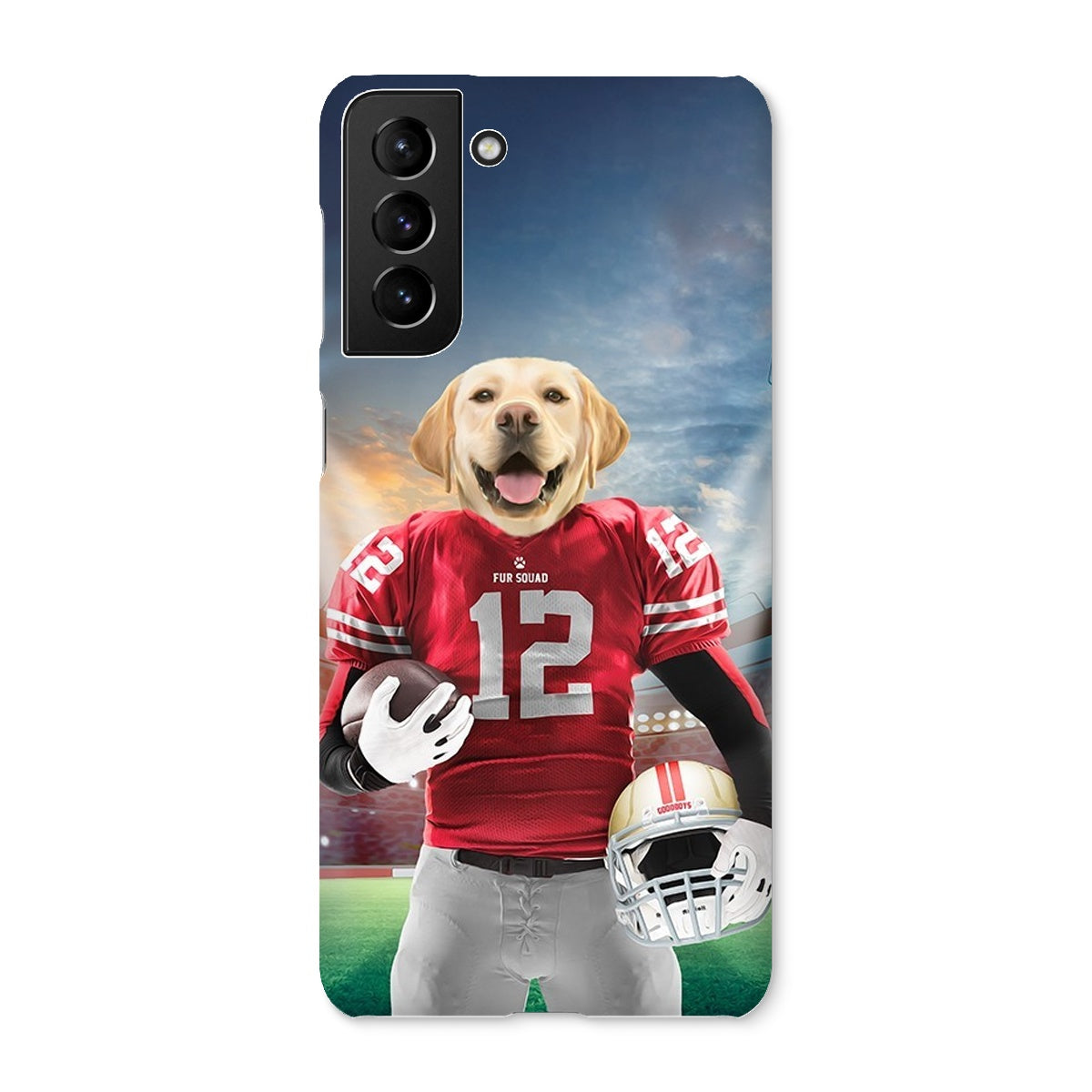 Pet Portraits | Paw Francisco 49ers: Custom Pet Phone Case | Paw & Glory