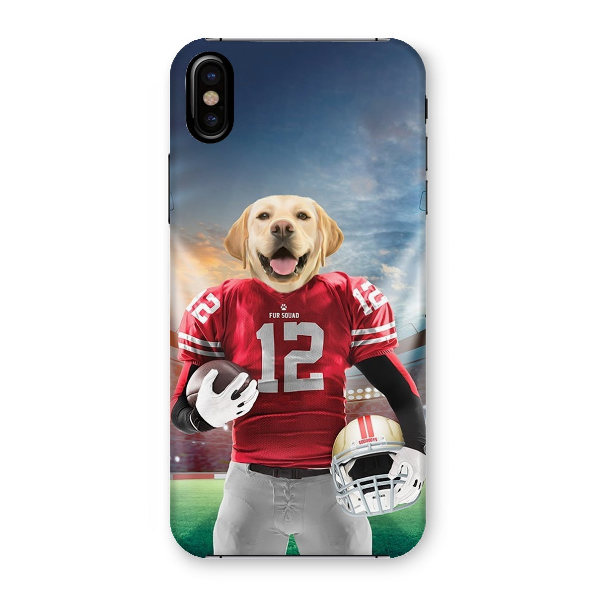 Pet Portraits | Paw Francisco 49ers: Custom Pet Phone Case | Paw & Glory