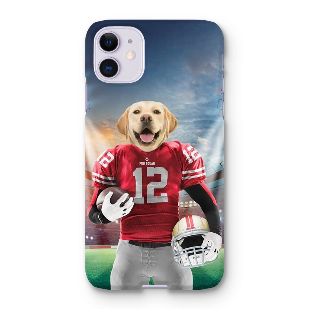 Paw Francisco 49ers: Custom Pet Phone Case - Paw & Glory - Dog Portraits - Pet Portraits