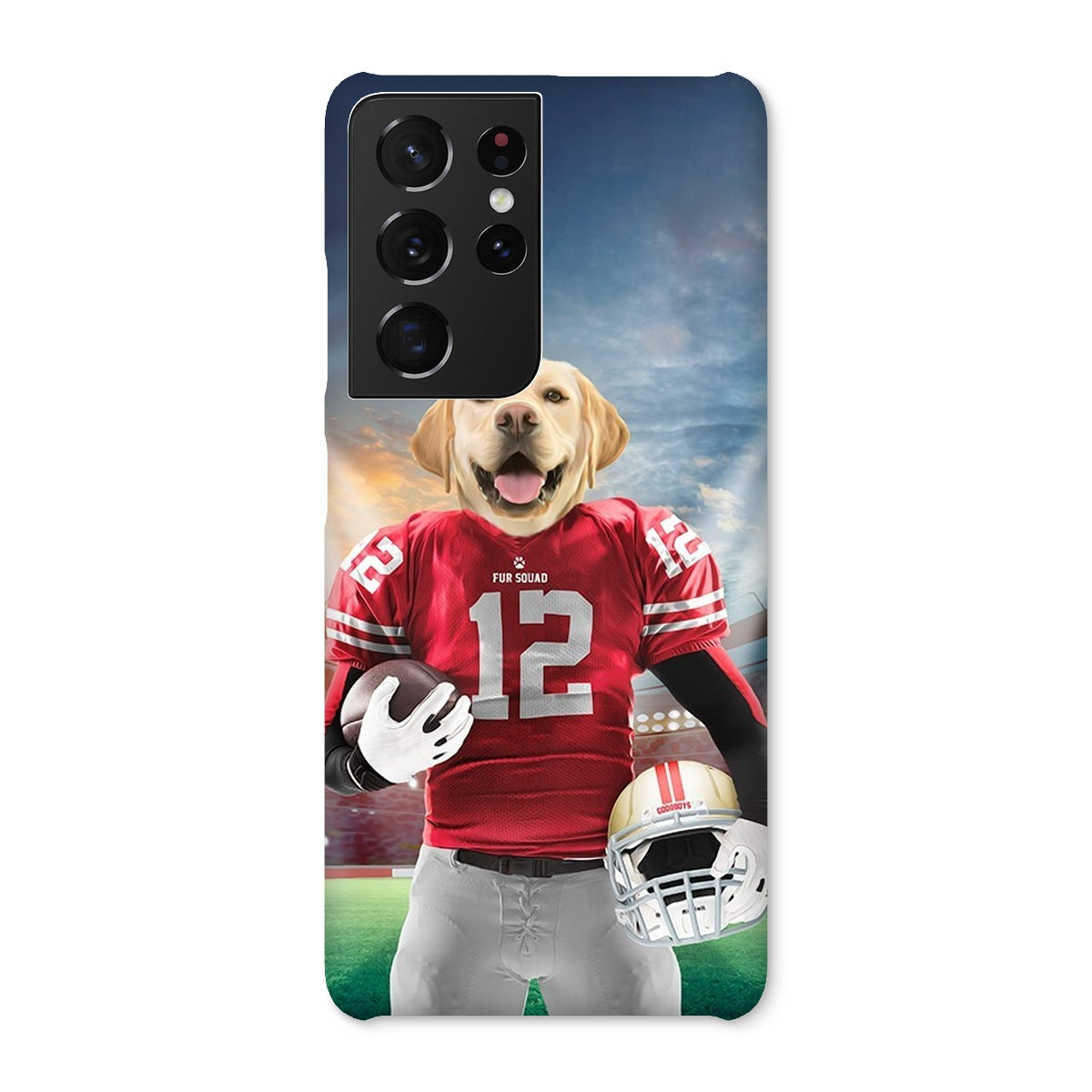 Pet Portraits | Paw Francisco 49ers: Custom Pet Phone Case | Paw & Glory