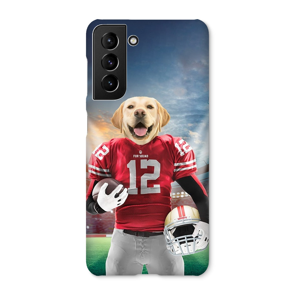 Pet Portraits | Paw Francisco 49ers: Custom Pet Phone Case | Paw & Glory