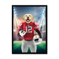 Paw Francisco 49ers: Custom Pet Portrait