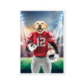 Paw Francisco 49ers: Custom Pet Poster