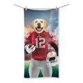 Paw Francisco 49ers: Custom Pet Towel