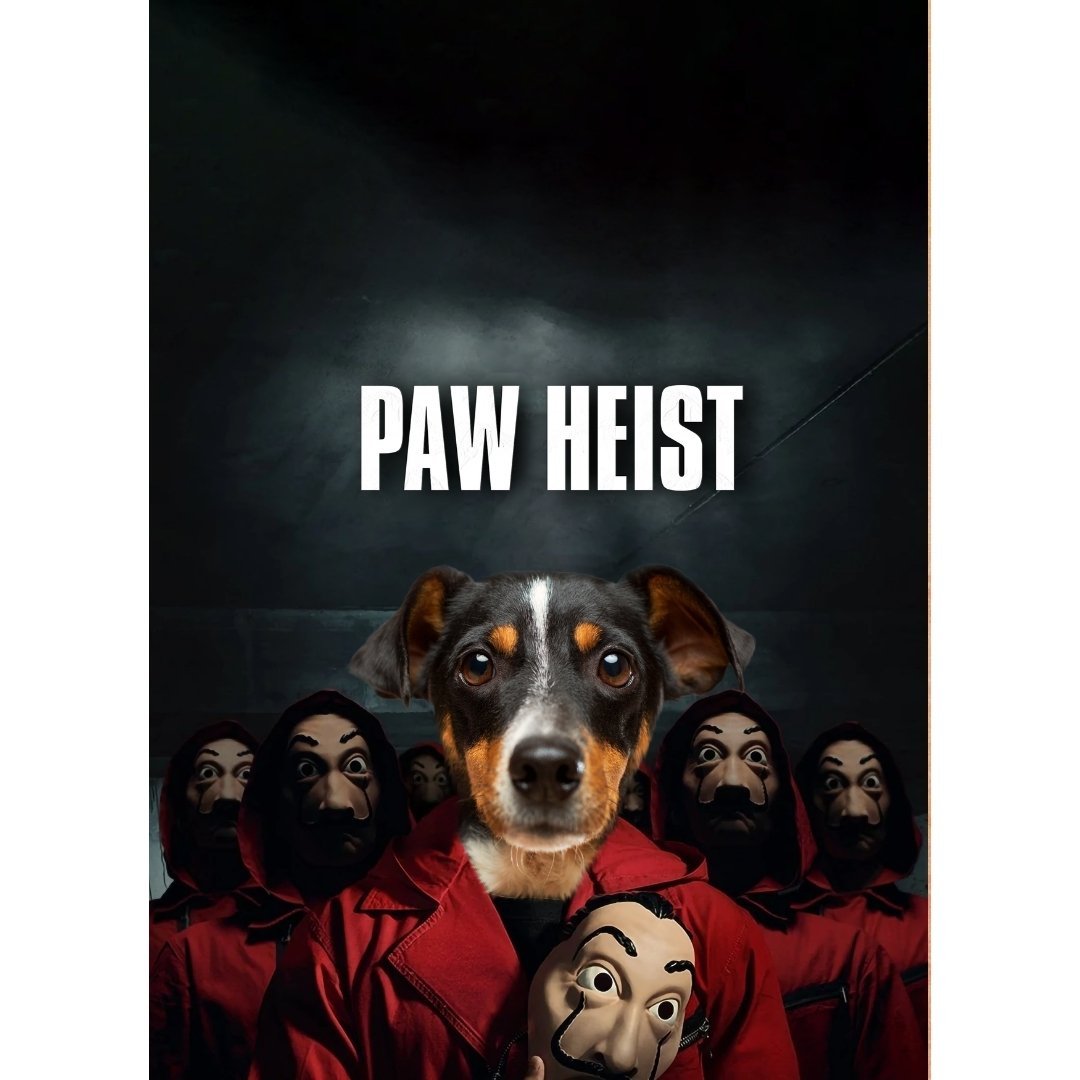 Heist Crew Custom Digital Download Pet Portrait...