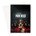 Paw Heist: Custom Pet Greeting Card