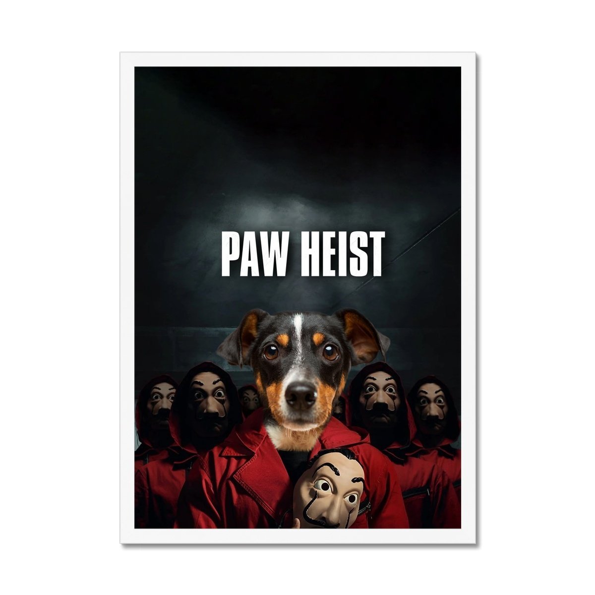 Heist Crew Custom Pet Portrait | Custom Pet Portrait | Paw & Glory