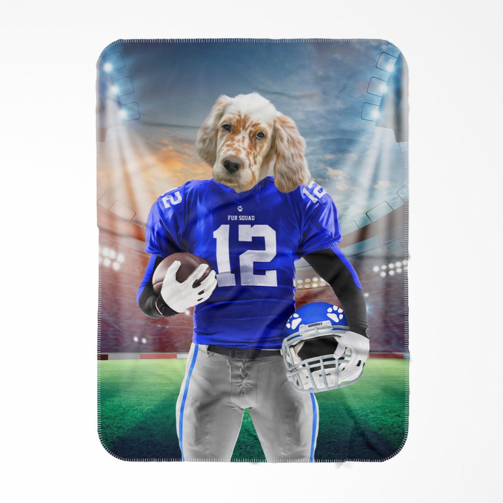 Pet Portraits | Paw York Giants: Custom Pet Blanket | Paw & Glory
