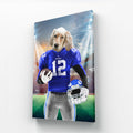 Paw York Giants: Custom Pet Canvas