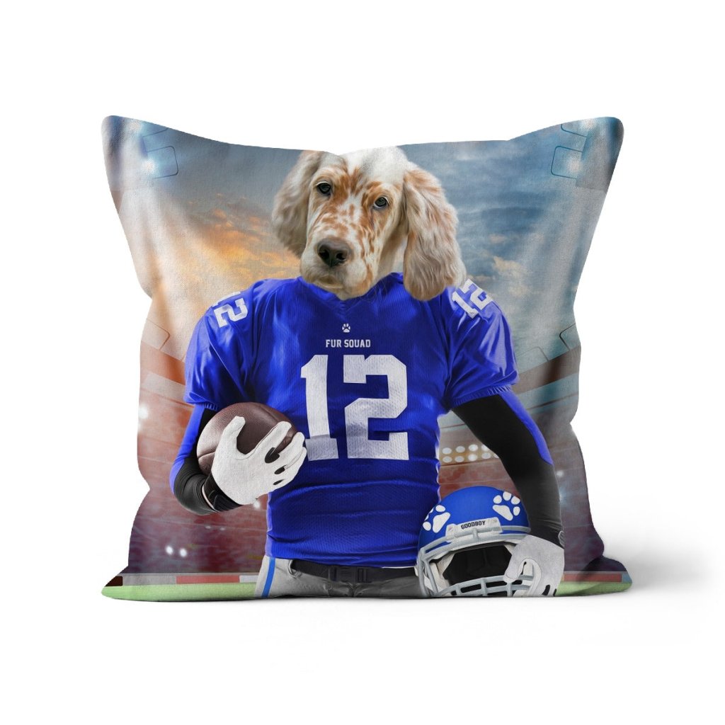 Pet Portraits | Paw York Giants: Custom Pet Pillow | Paw & Glory
