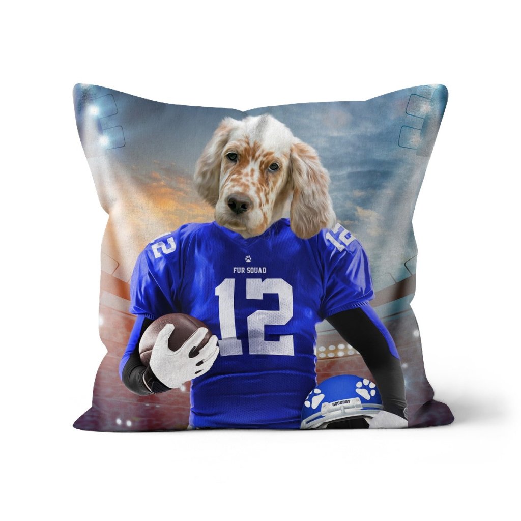 Pet Portraits | Paw York Giants: Custom Pet Pillow | Paw & Glory