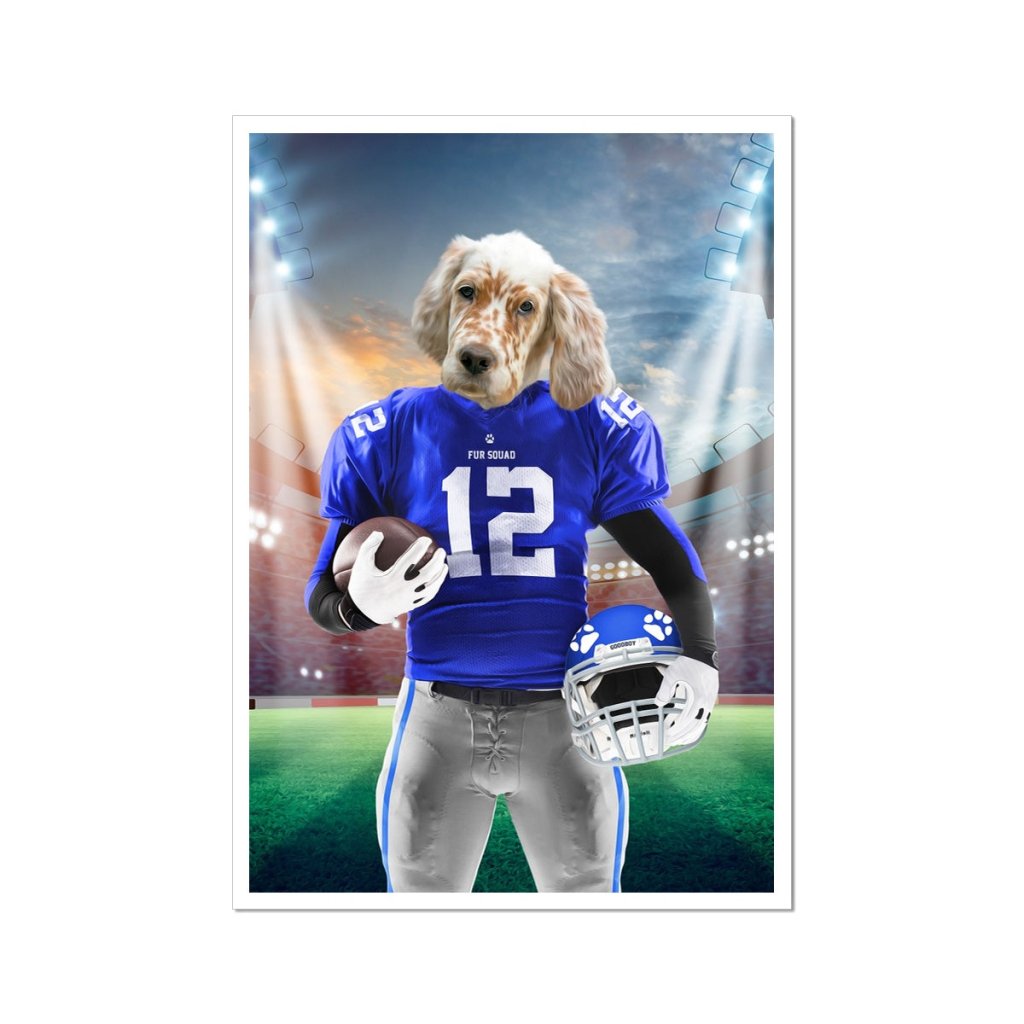 Paw York Giants: Custom Pet Poster - Paw & Glory - Dog Portraits - Pet Portraits