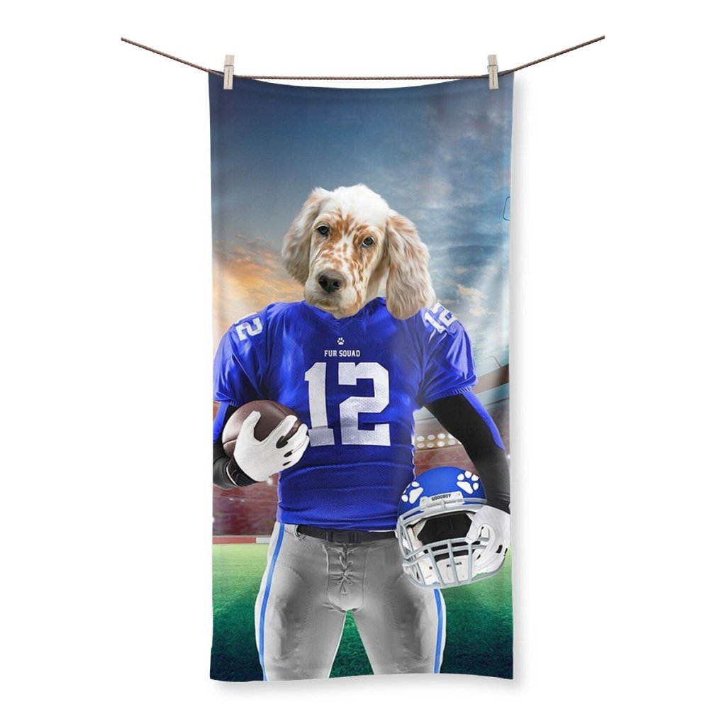 Pet Portraits | Paw York Giants: Custom Pet Towel | Paw & Glory