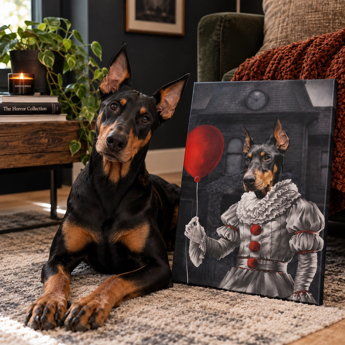 The Pennywise | Custom Pet Canvas | Paw & Glory