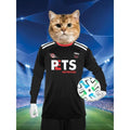 Pawashington DC United: Custom Digital Download Pet Portrait