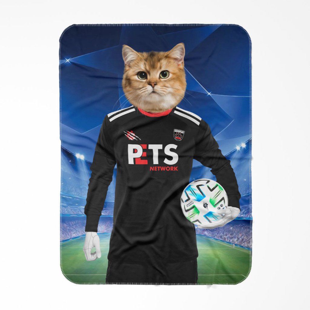 Pet Portraits | Pawashington DC United: Custom Pet Blanket | Paw & Glory