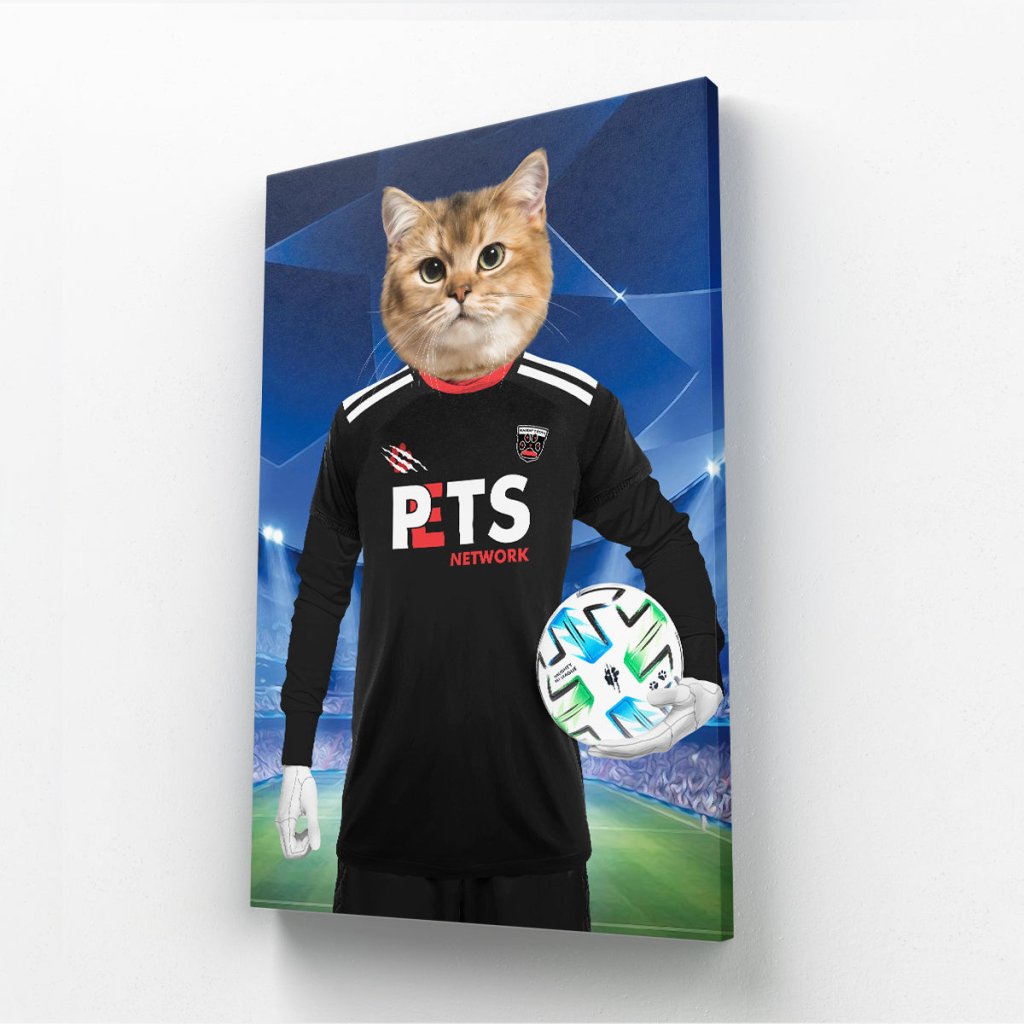 Pet Portraits | Pawashington DC United: Custom Pet Canvas | Paw & Glory