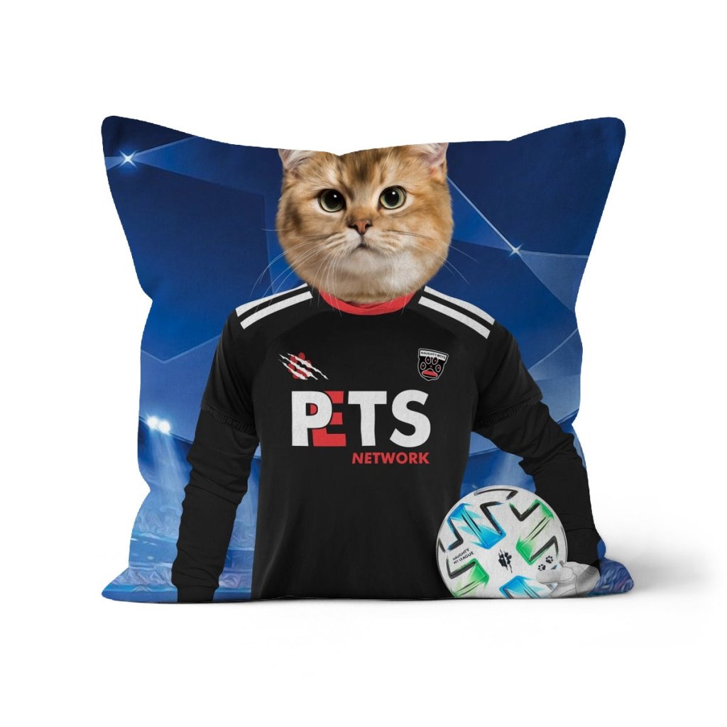 Pet Portraits | Pawashington DC United: Custom Pet Pillow | Paw & Glory