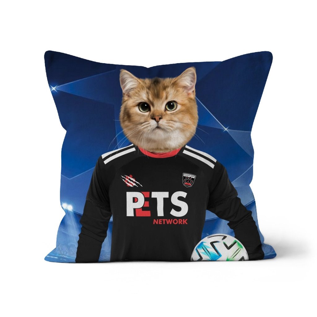 Pet Portraits | Pawashington DC United: Custom Pet Pillow | Paw & Glory