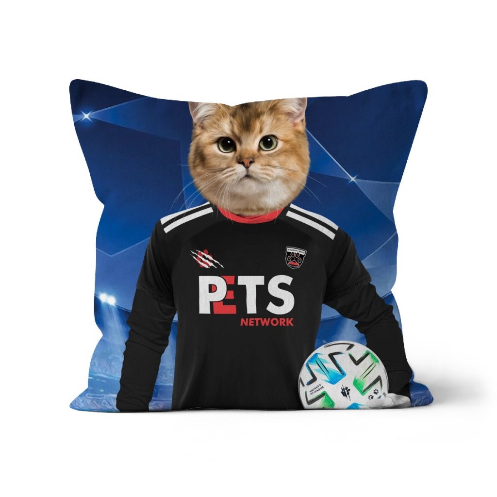 Pet Portraits | Pawashington DC United: Custom Pet Pillow | Paw & Glory