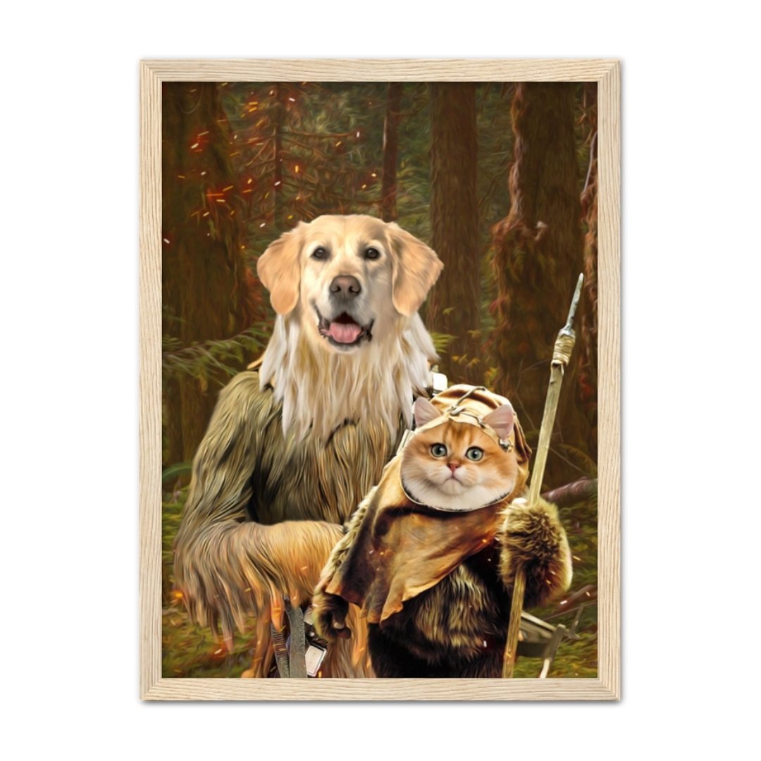 Galactic Sidekicks Custom Pet Portrait | Paw & Glory