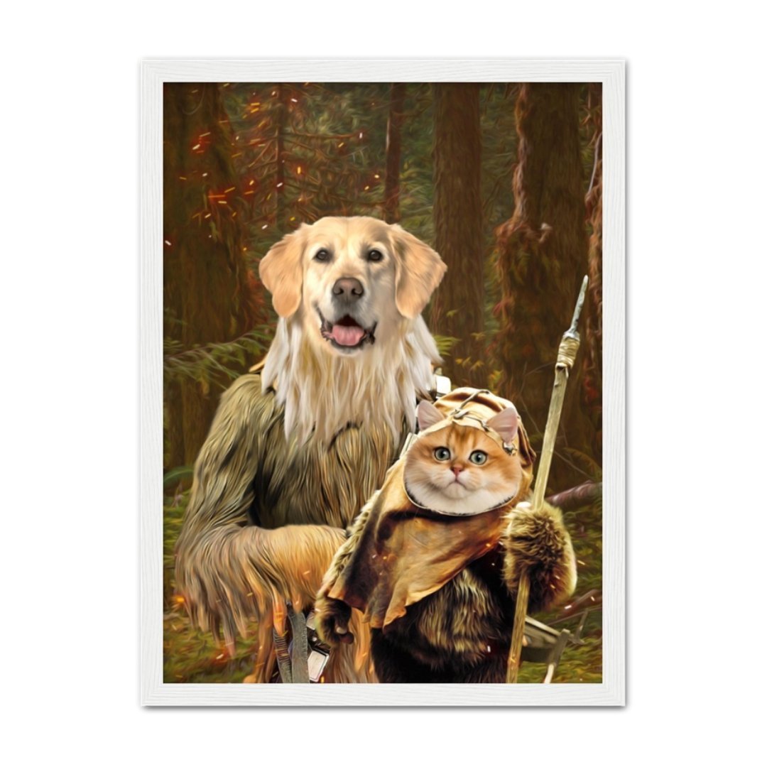 Galactic Sidekicks Custom Pet Portrait | Paw & Glory
