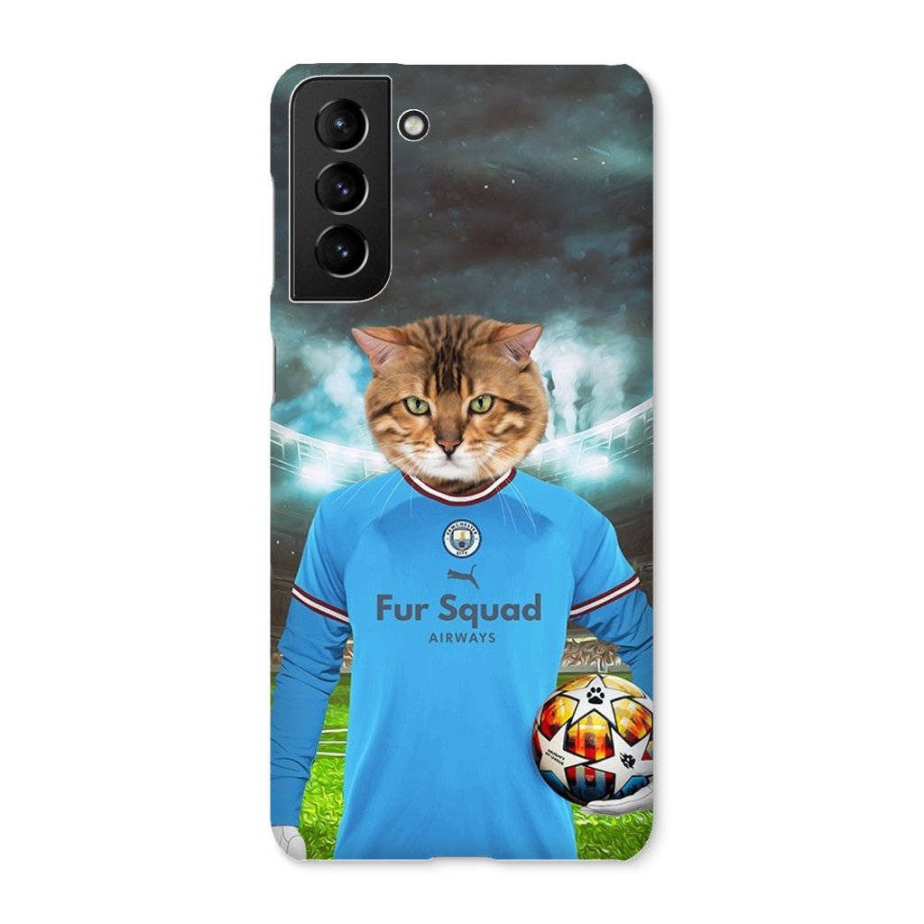 Pet Portraits | Pawchester City Football Club: Custom Pet Phone Case | Paw & Glory