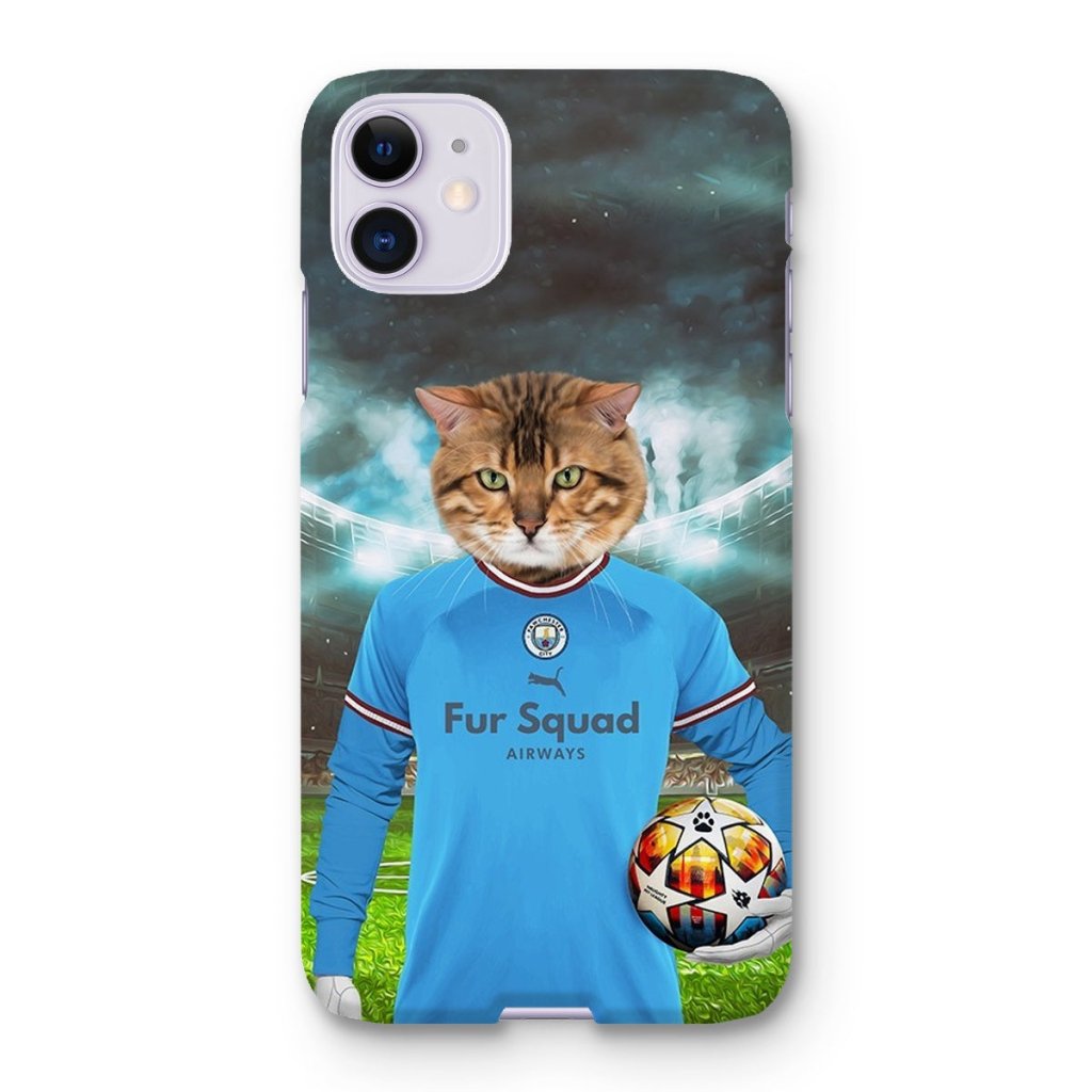 Pet Portraits | Pawchester City Football Club: Custom Pet Phone Case | Paw & Glory