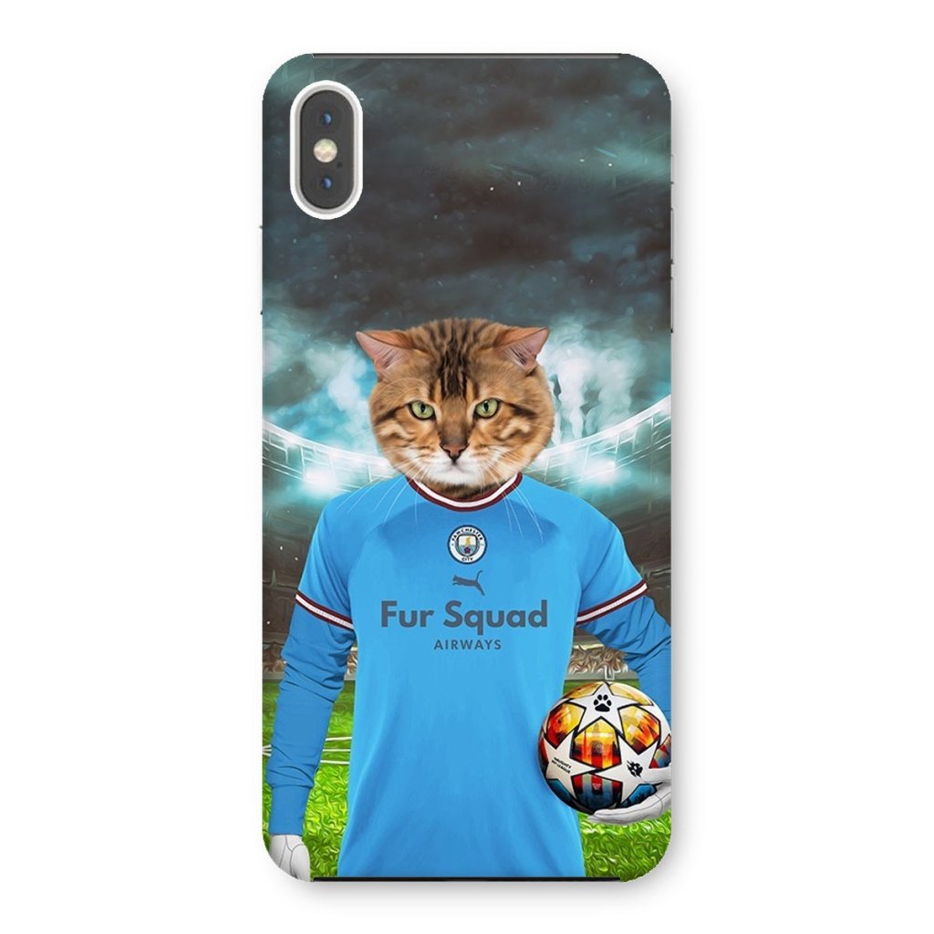 Pet Portraits | Pawchester City Football Club: Custom Pet Phone Case | Paw & Glory