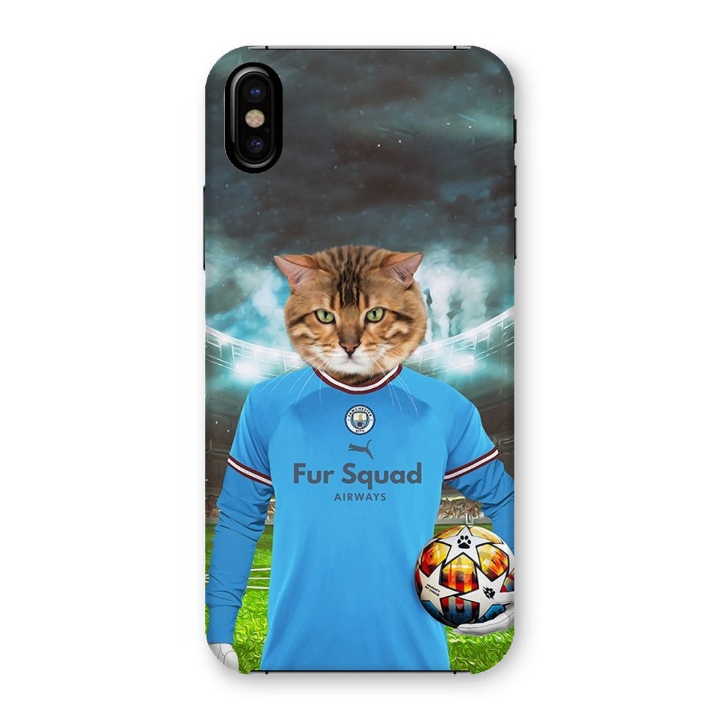Pawchester City Football Club: Custom Pet Phone Case - Paw & Glory - Dog Portraits - Pet Portraits