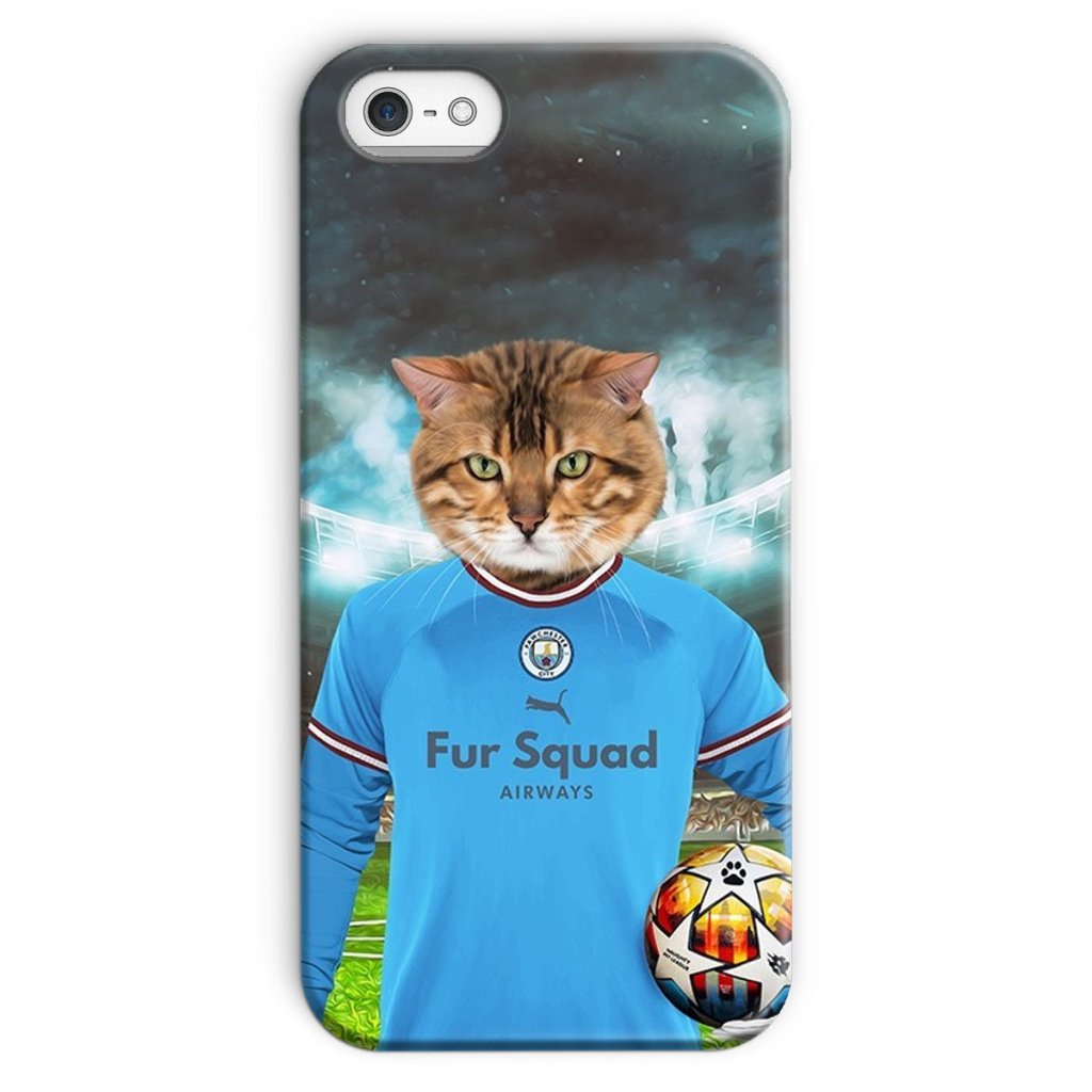 Pet Portraits | Pawchester City Football Club: Custom Pet Phone Case | Paw & Glory