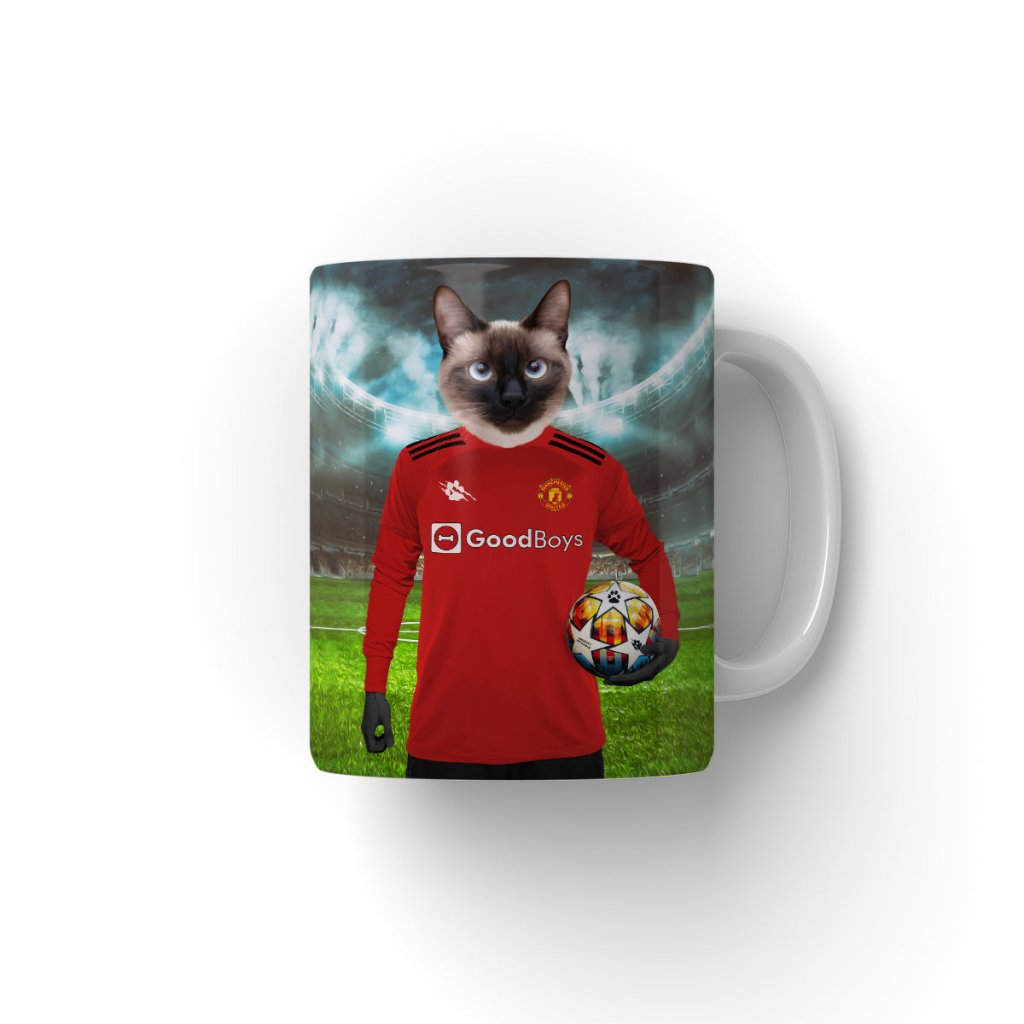 Pet Portraits | Pawchester United Football Club: Custom Pet Coffee Mug | Paw & Glory