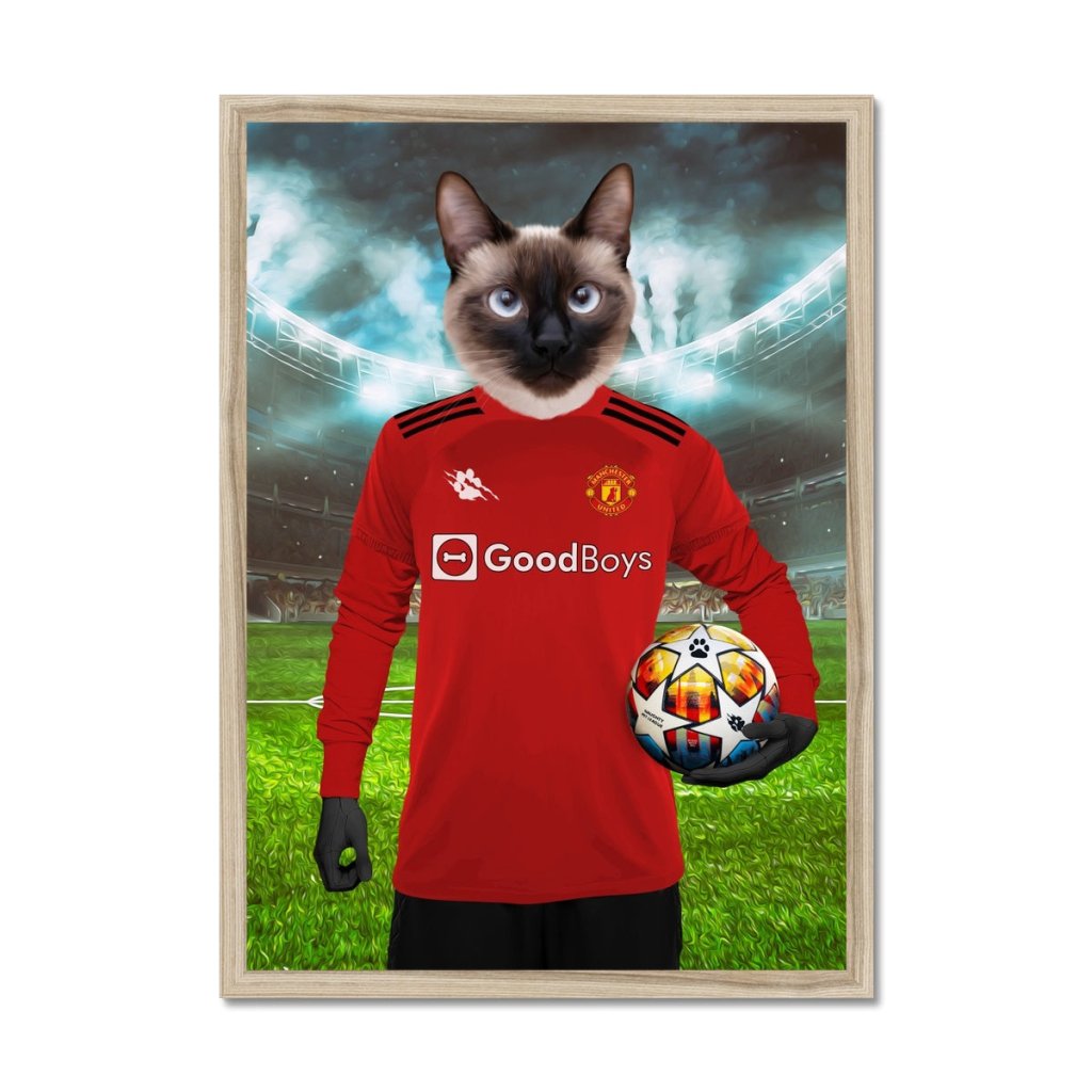 Pet Portraits | Pawchester United Football Club: Custom Pet Portrait | Paw & Glory