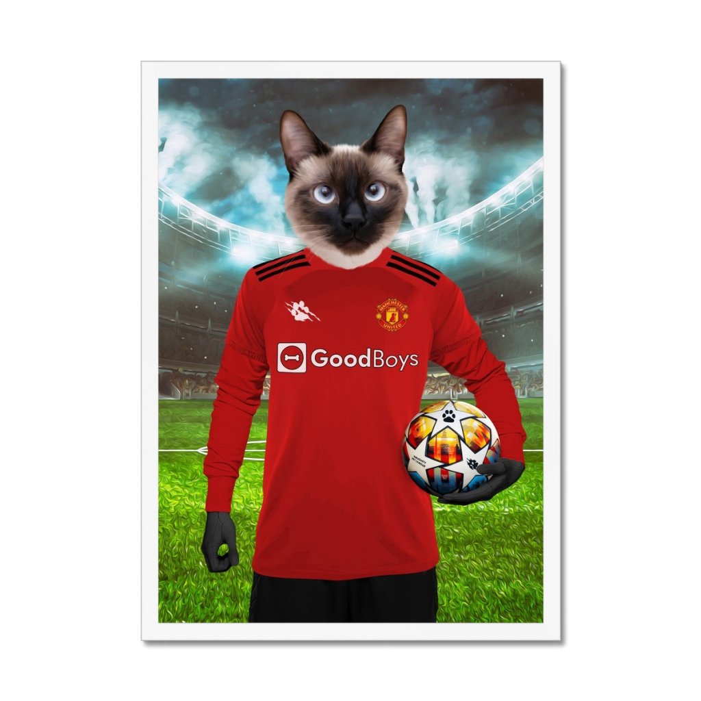 Pet Portraits | Pawchester United Football Club: Custom Pet Portrait | Paw & Glory