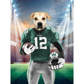 Pawladelphia Eagles: Custom Digital Download Pet Portrait