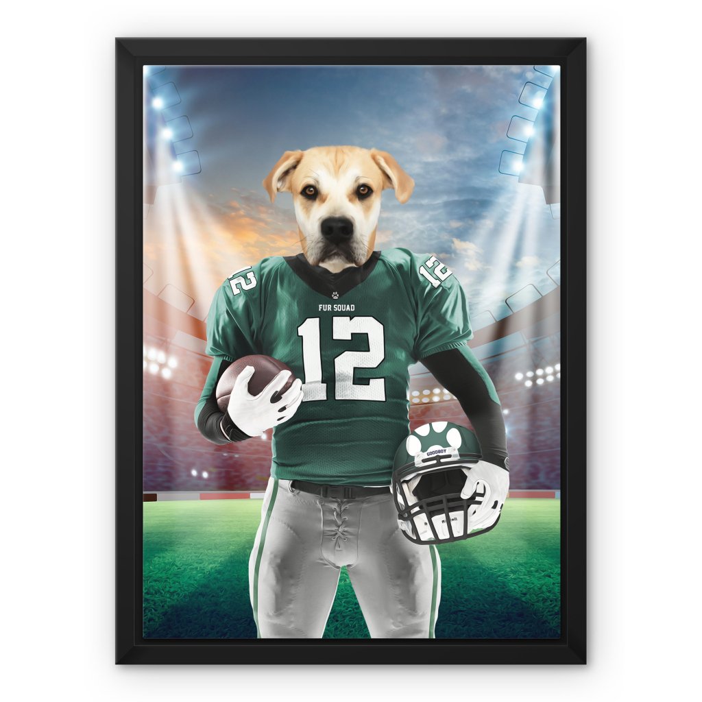 Pet Portraits | Pawladelphia Eagles: Custom Pet Canvas | Paw & Glory