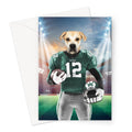 Pawladelphia Eagles: Custom Pet Greeting Card