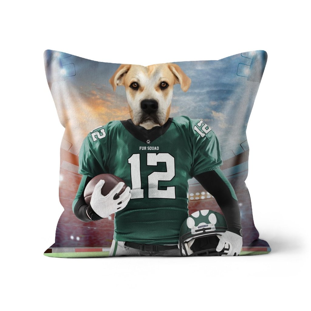 Pet Portraits | Pawladelphia Eagles: Custom Pet Pillow | Paw & Glory