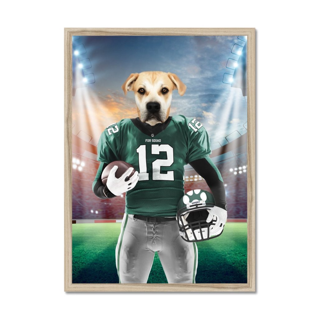 Pawladelphia Eagles: Custom Pet Portrait - Paw & Glory - Dog Portraits - Pet Portraits