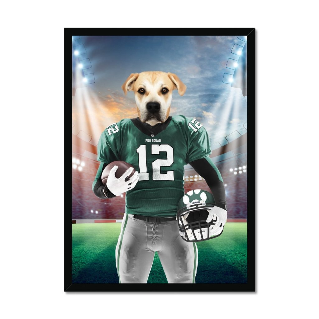 Pet Portraits | Pawladelphia Eagles: Custom Pet Portrait | Paw & Glory