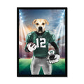 Pawladelphia Eagles: Custom Pet Portrait