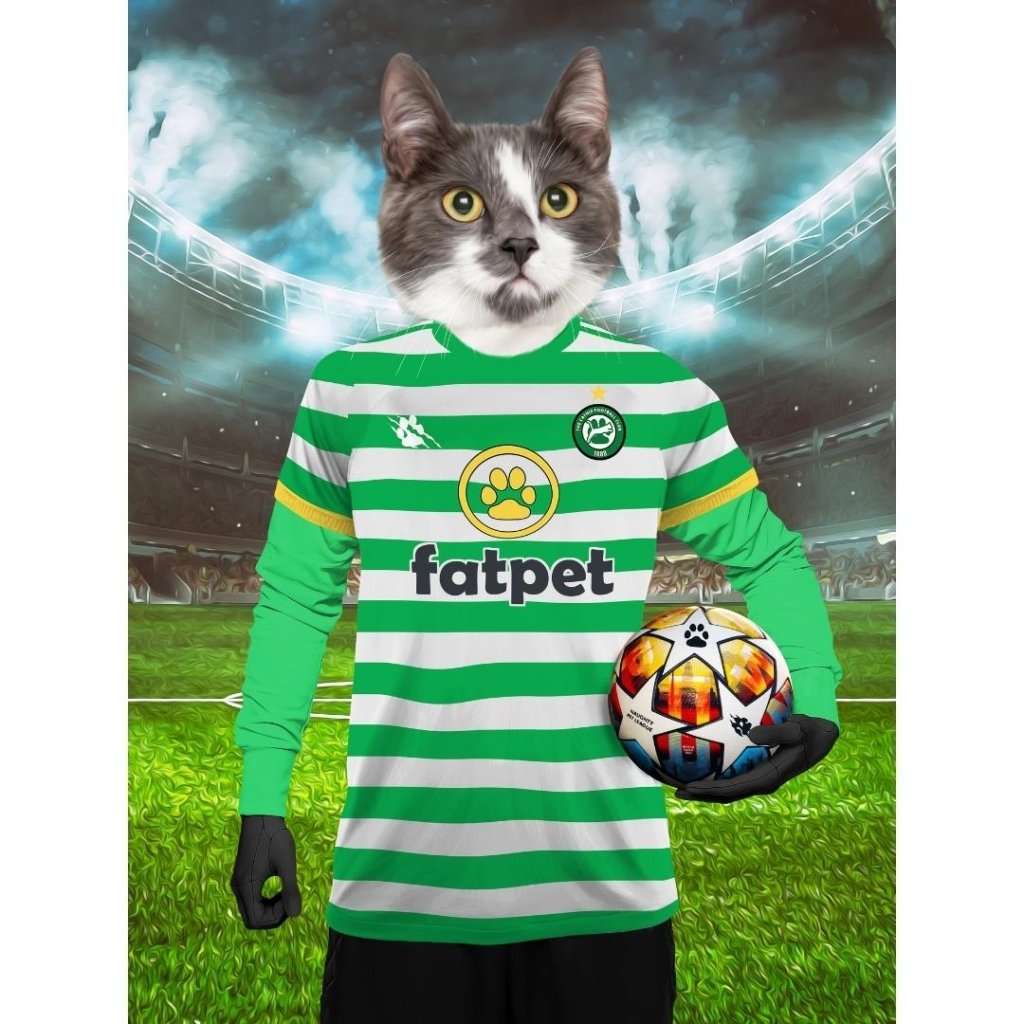 Pet Portraits | Pawltic Football Club: Custom Digital Download Pet Portrait | Paw & Glory