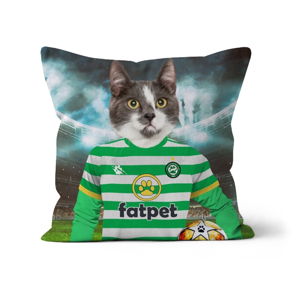 Pet Portraits | Pawltic Football Club: Custom Pet Pillow | Paw & Glory