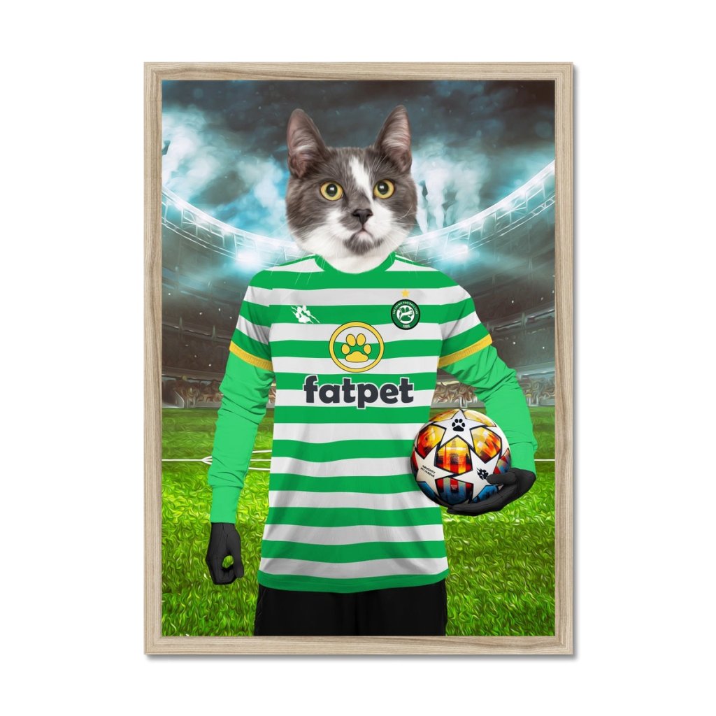 Pet Portraits | Pawltic Football Club: Custom Pet Portrait | Paw & Glory