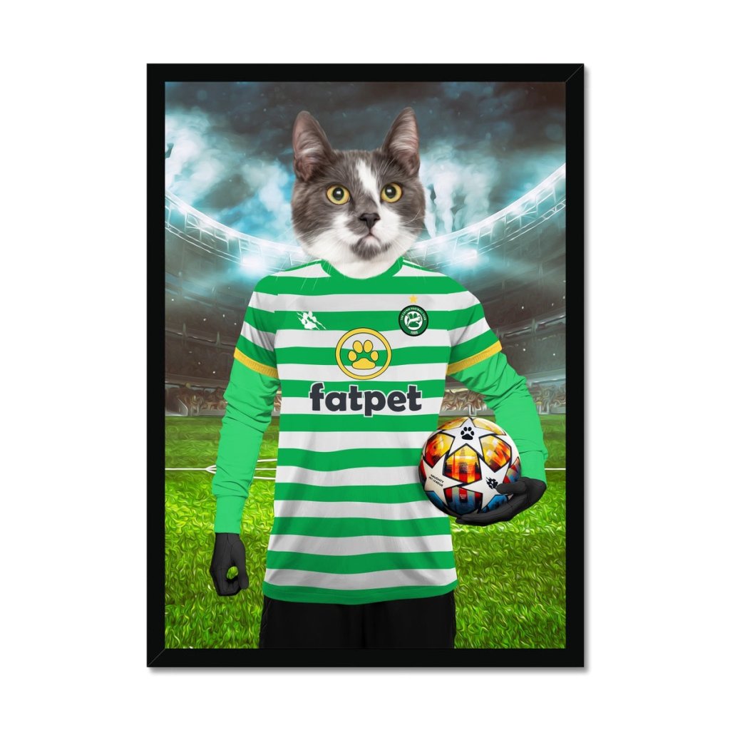 Pet Portraits | Pawltic Football Club: Custom Pet Portrait | Paw & Glory