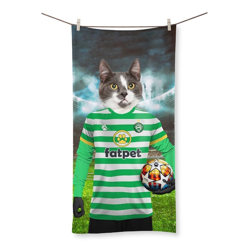 Pet Portraits | Pawltic Football Club: Custom Pet Towel | Paw & Glory