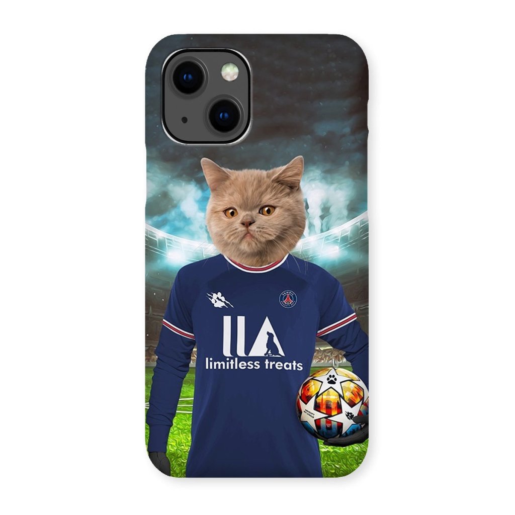 Pet Portraits | Pawris Saint Germain Football Club: Custom Pet Phone Case | Paw & Glory