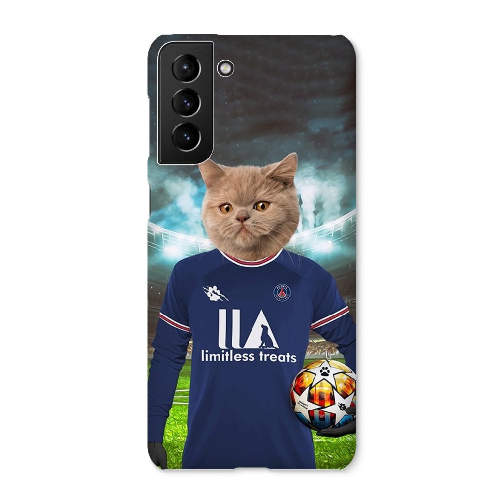 Pet Portraits | Pawris Saint Germain Football Club: Custom Pet Phone Case | Paw & Glory